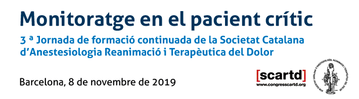 3a Jornada de formació continuada de la SCARTD - Barcelona, 8 de novembre 2019